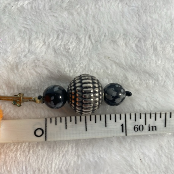 Handmade vintage necklace and earrings set. - Picture 7 of 7